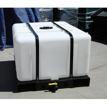 Custom Roto-Molding 300 Gallon Rectangular Skid Tank 1