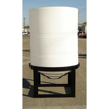 Custom Roto-Molding 450 Gallon Open Top Cone Bottom Tank 1