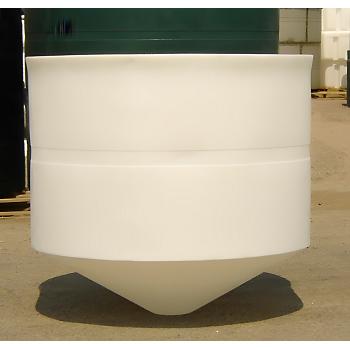 Custom Roto-Molding 475 Gallon Open Top Cone Bottom Tank 1