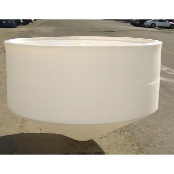 Custom Roto-Molding 775 Gallon Open Top Cone Bottom Tank 1