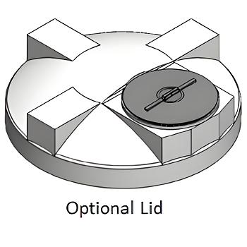 Custom Roto-Molding Open Top Tank Lid - 60 Inch 1