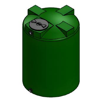 Custom Roto-Molding 650 Gallon Water Storage Tank 1