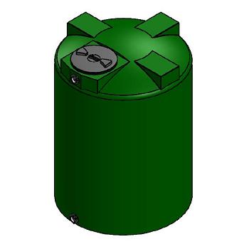 Custom Roto-Molding 650 Gallon Water Storage Tank 1