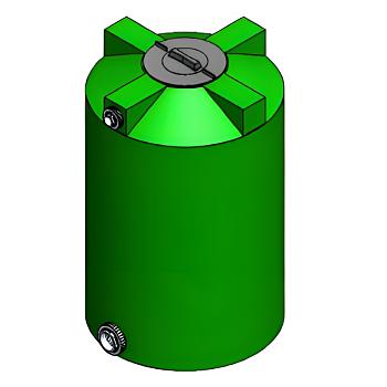 Custom Roto-Molding 65 Gallon Water Storage Tank 1