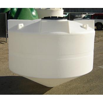 Custom Roto-Molding 750 Gallon Closed Head Cone Bottom Tank 1