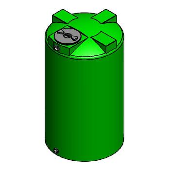 Custom Roto-Molding 850 Gallon Water Storage Tank 1