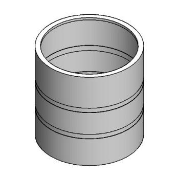 Custom Cylindrical Open Top Polyethylene Tank 1