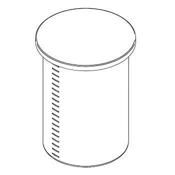 Duracast Round Open Top Aquaculture Tank - 100 Gallon 1