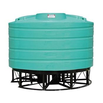 Enduraplas Cone Bottom Tank (With Stand) - 2520 Gallon 1