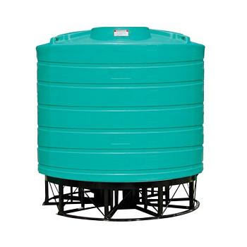 Enduraplas Cone Bottom Tank (With Stand) - 3200 Gallon 1