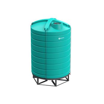 Enduraplas Cone Bottom Tank (With Stand) - 5000 Gallon 1