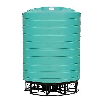 Enduraplas Cone Bottom Tank (With Stand) - 6000 Gallon 1