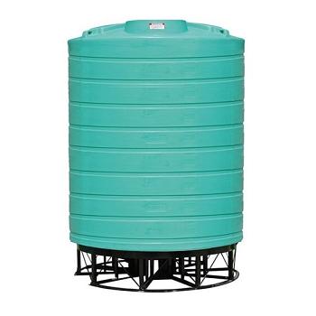 Enduraplas Cone Bottom Tank (With Stand) - 6000 Gallon 1