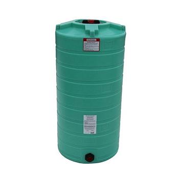 Enduraplas Ribbed Vertical Chemical Storage Tank - 150 Gallon 1