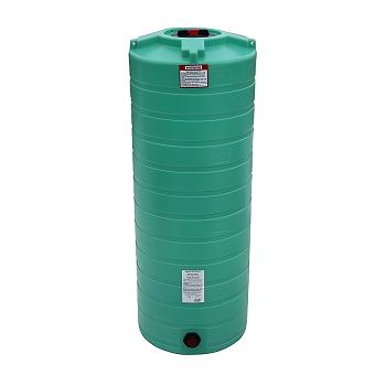 Enduraplas Ribbed Vertical Chemical Storage Tank - 200 Gallon 1