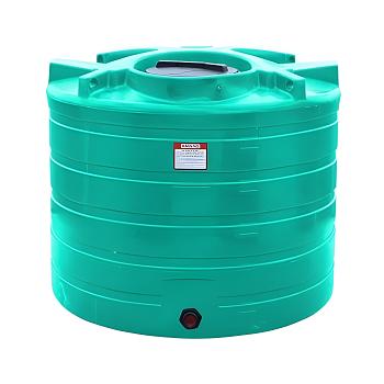 Enduraplas Ribbed Vertical Chemical Storage Tank - 550 Gallon 1