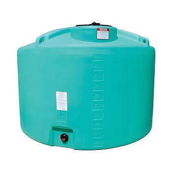 Enduraplas Ribbed Vertical Chemical Storage Tank - 1000 Gallon 1
