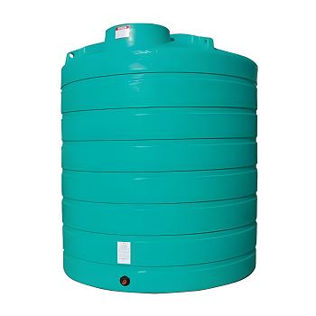 Enduraplas Ribbed Vertical Chemical Storage Tank - 2500 Gallon 1
