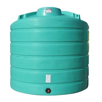 Enduraplas Ribbed Vertical Chemical Storage Tank - 3200 Gallon 1