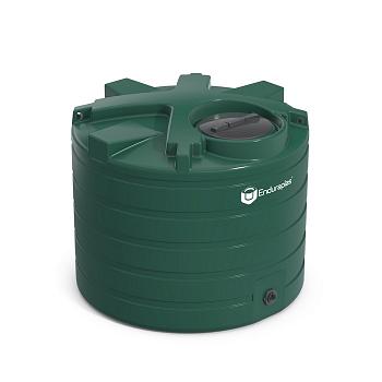 Enduraplas Ribbed Vertical Rainwater Tank - 550 Gallon 1