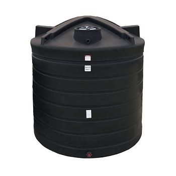 Enduraplas Ribbed Vertical Water Storage Tank - 2500 Gallon 1