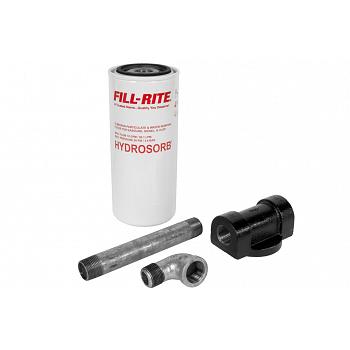 Fill-Rite 1210KTF7019 3/4\" NPT Inlet & Outlet 18 GPM 10 Micron Hydrosorb Fuel Filter w/Filter Head Kit 1