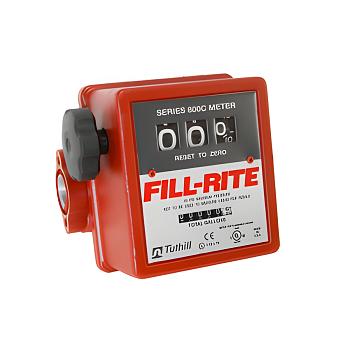 Fill-Rite 807C1 3-Wheel Mechanical, 1 in Meter 1
