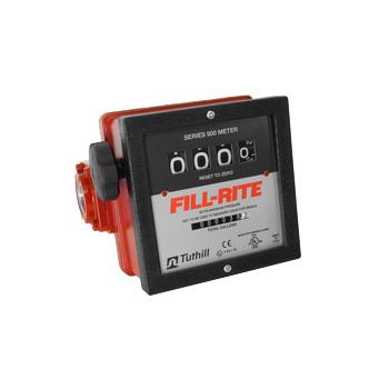 Fill-Rite 901C 4-Wheel Mechanical Meter, 1 in Meter 1