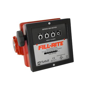 Fill-Rite 901CL 4-Wheel Mechanical Meter, 1 in Meter 1