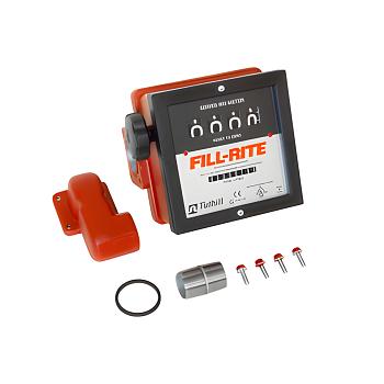 Fill-Rite 901CLMK300 4-Wheel Mechanical Meter, 1.5 in Meter 1