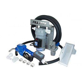 Fill-Rite DF012CAT520B 12V DC DEF Pump, IBC Bracket, Nozzle, Turbine Meter, Hose And Fittings 1