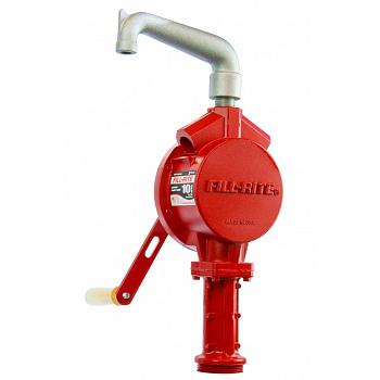 Fill-Rite FR113 Rotary Hand Pump, Telescoping Steel Suction Pipe, Pail Spout 1