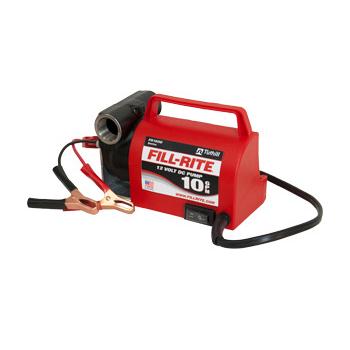 Fill-Rite FR1612 Portable 12 Volt DC Pump 1/5 HP 3/4 in NPT Inlet No Nozzle - 10 GPM 1
