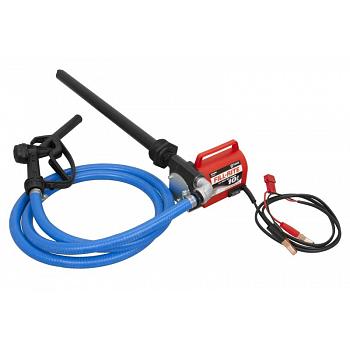 Fill-Rite FR1616 Portable 12 Volt DC Pump with Hose, Nozzle & Suction Pipe - 10 GPM 1