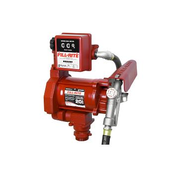 Fill-Rite FR701V 115 Volt AC Pump with 807C Gallon Meter with Manual Nozzle - 15 GPM 1