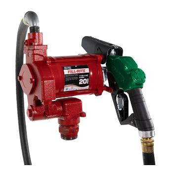 Fill-Rite FR710VB 115 Volt AC High Flow Pump with Hose and Nozzle - 20 GPM 1