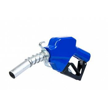 Fill-Rite FRNA100DAU00 1\" 5-25 GPM (19-95 LPM) Artic Automatic Nozzle with Hook (Blue) 1