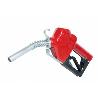 Fill-Rite N075UAU10 3/4\" 2.5-14.5 GPM (9.5-55 LPM) Automatic Fuel Nozzle with Hook (Red) 1