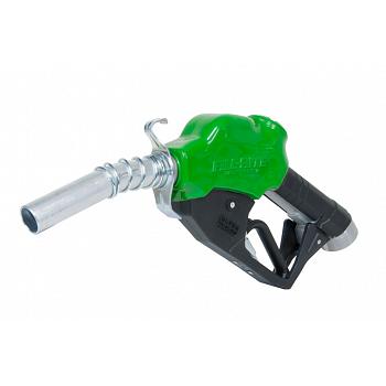 Fill-Rite N100DAU13G 1\" 5-40 GPM (19-150 LPM) Ultra High Flow Automatic Nozzle with Hook (Green) 1