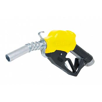Fill-Rite N100DAU13Y 1\" 5-40 GPM (19-150 LPM) Ultra High Flow Nozzle with Hook (Yellow) 1
