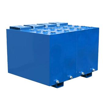 Fluidall Single Wall Lube Oil Tank Package (4 Tanks) - 60/60/60/60 Gallon 1