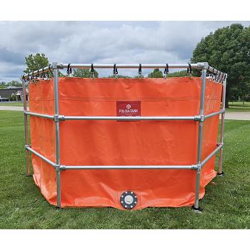 Fol-Da-Tank Quick Assemble DBL-HI Portable Tank - 5000 Gallon 1
