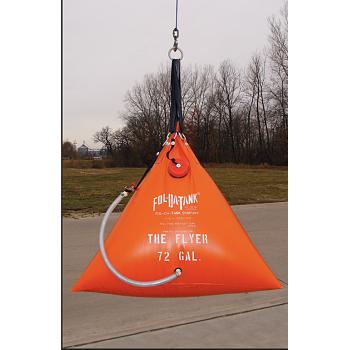 Fol-Da-Tank Flying Gray Water Series Helicopter Portable Tank - 134 Gallon 1