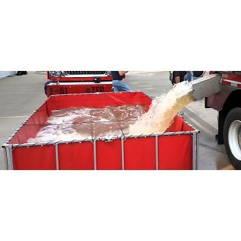 Fol-Da-Tank Single Lane Steel Folding Frame Tank (Type 1) - 2000 Gallon 1