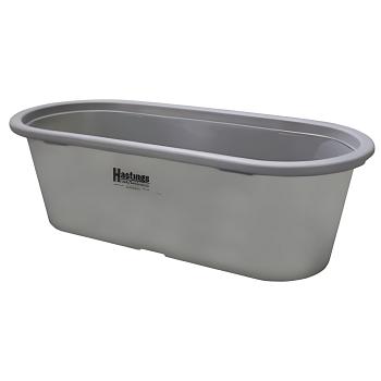 Hastings Plastic Round End Stock Tank - 2\' x 2\' x 6\' - 160 Gallon 1