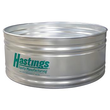 Hastings 22GA Steel Round Stock Tank - 10\' x 2\' - 1122 Gallon 1