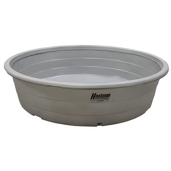 Hastings Plastic Round Stock Tank - 6\' x 2\' - 320 Gallon 1