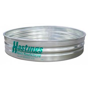 Hastings 22GA Steel Round Sheep Stock Tank - 4\' x 1\' - 86 Gallon 1