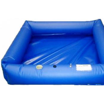 Husky Hazmat Air Wall Decontamination Pool - 4\' x 8\' x 1\' 1