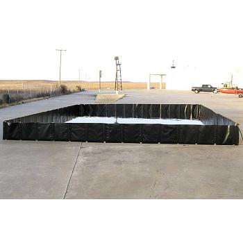Husky Patriot Series Aluminum Angle Standard Berm - 10\' x 10\' x 1\' 1
